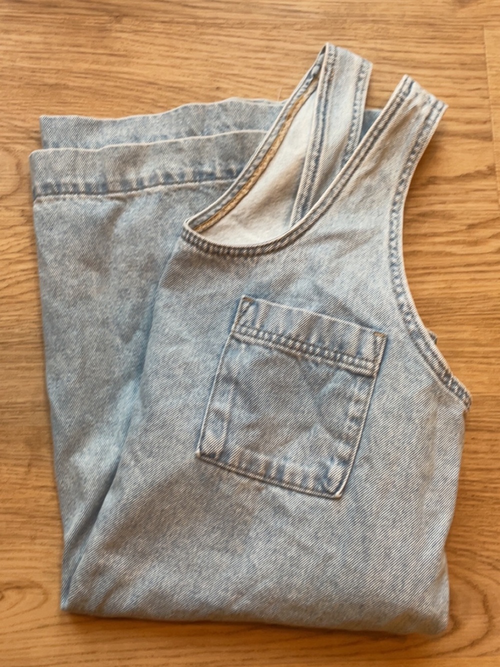 Denim Mini Dress with pocket